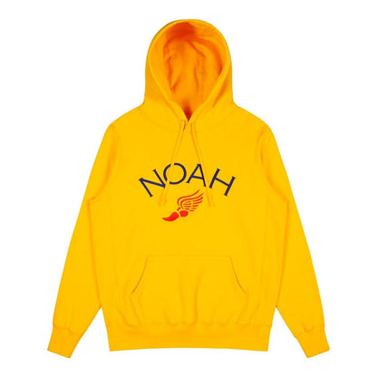 Noah Winged Foot Embroidered Hoodie Gold Fusion