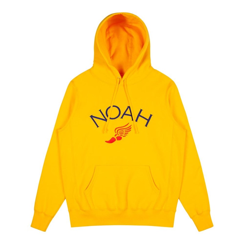 Noah Winged Foot Embroidered Hoodie Gold Fusion