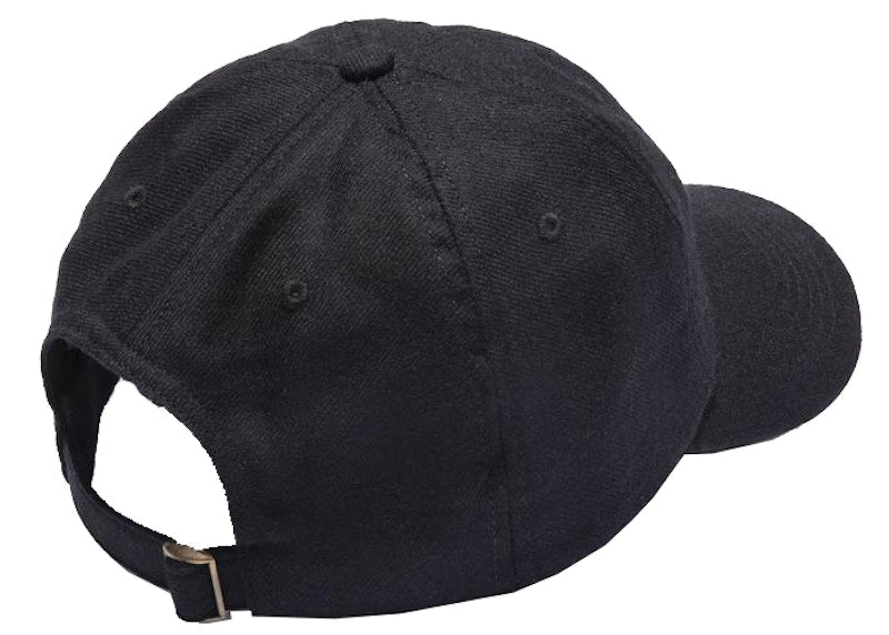 Noah Wool Core Logo 6-Panel Black