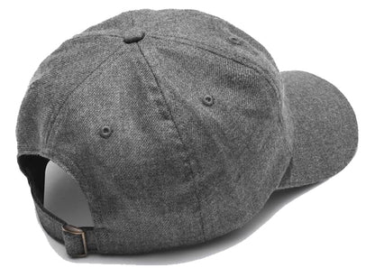 Noah Wool Core Logo 6-Panel Dark Heather