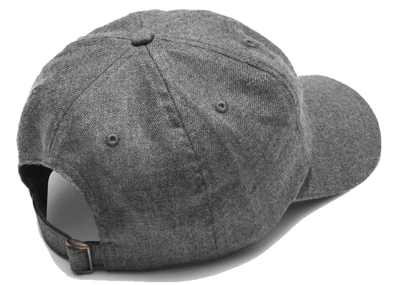 Noah Wool Core Logo 6-Panel Dark Heather