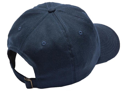 Noah Wool Core Logo 6-Panel Navy