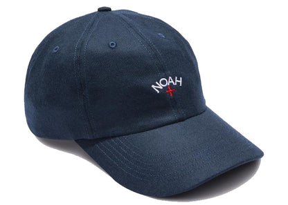 Noah Wool Core Logo 6-Panel Navy