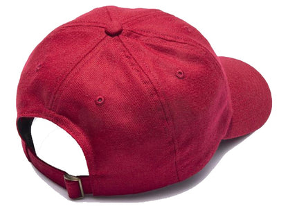 Noah Wool Core Logo 6-Panel Red