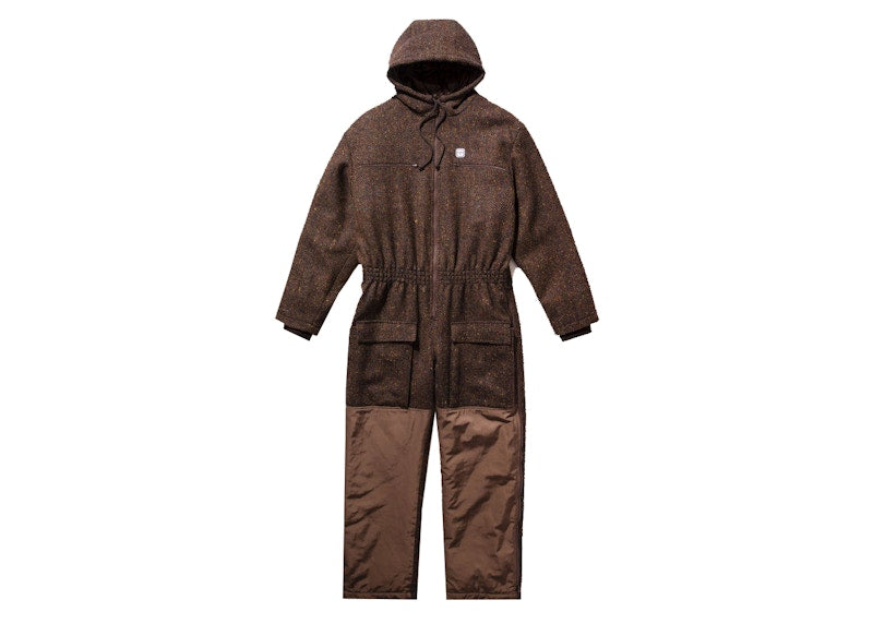 Noah Wool Ski Suit Brown