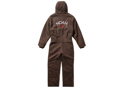 Noah Wool Ski Suit Brown