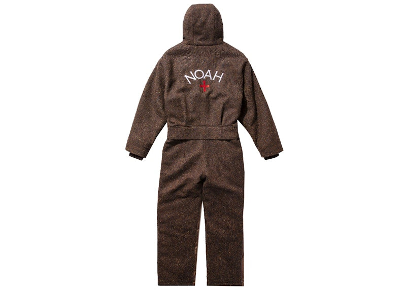 Noah Wool Ski Suit Brown