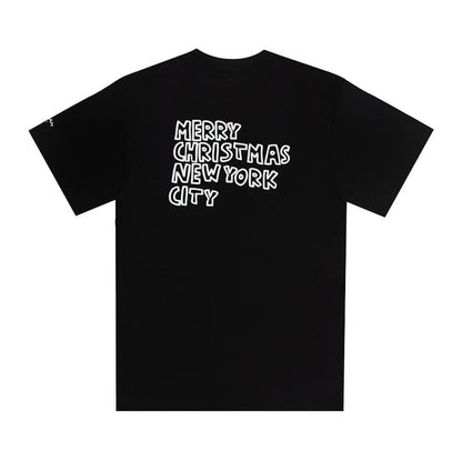 Noah x Keith Haring Christmas Tee Black