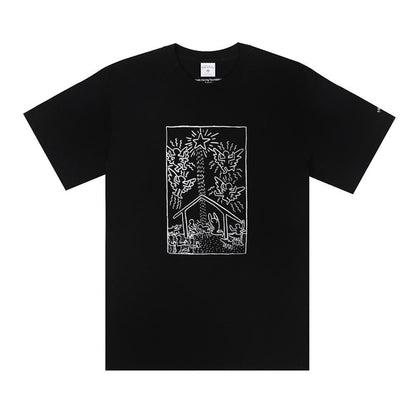 Noah x Keith Haring Christmas Tee Black