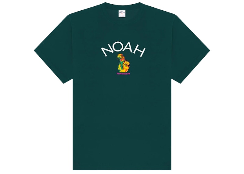 Noah x New Order Core Logo T-shirt Green
