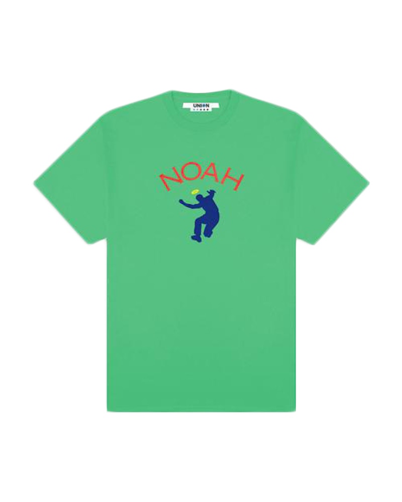 Noah x Union Small Logo Lockup Tee Pine