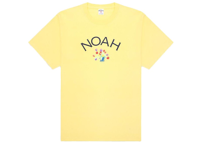 Noah x Wesselmann Core Logo Tee Yellow