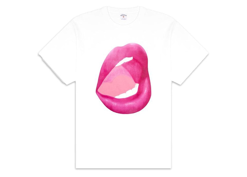 Noah x Wesselmann Lips Tee White