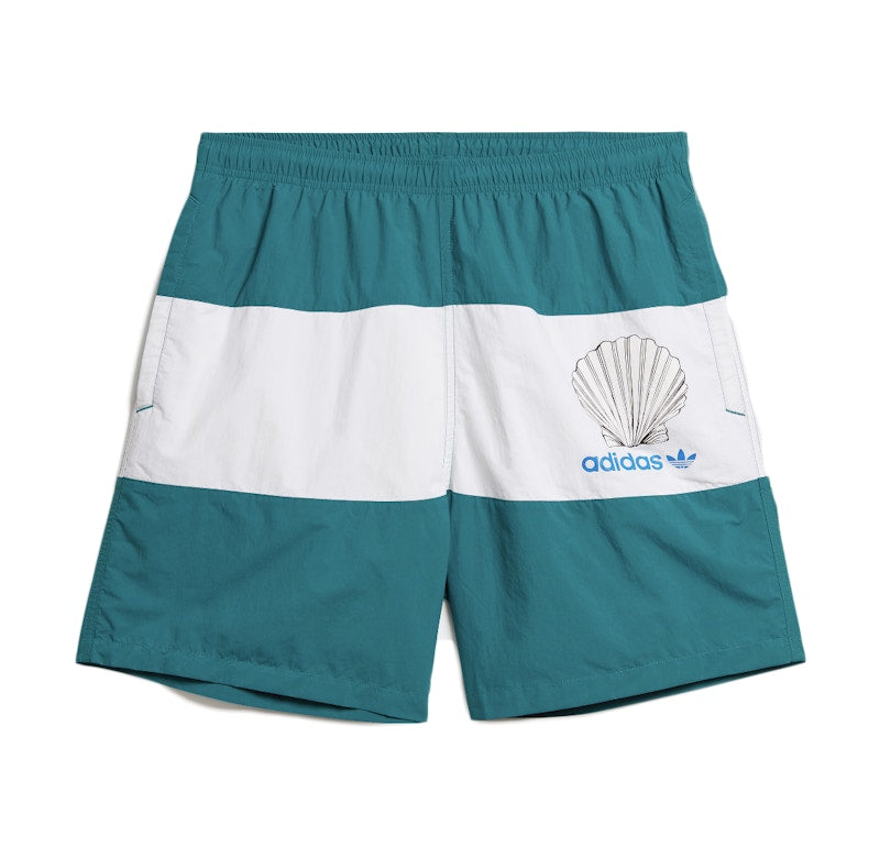 Noah x adidas Originals Shorts Ferro Green