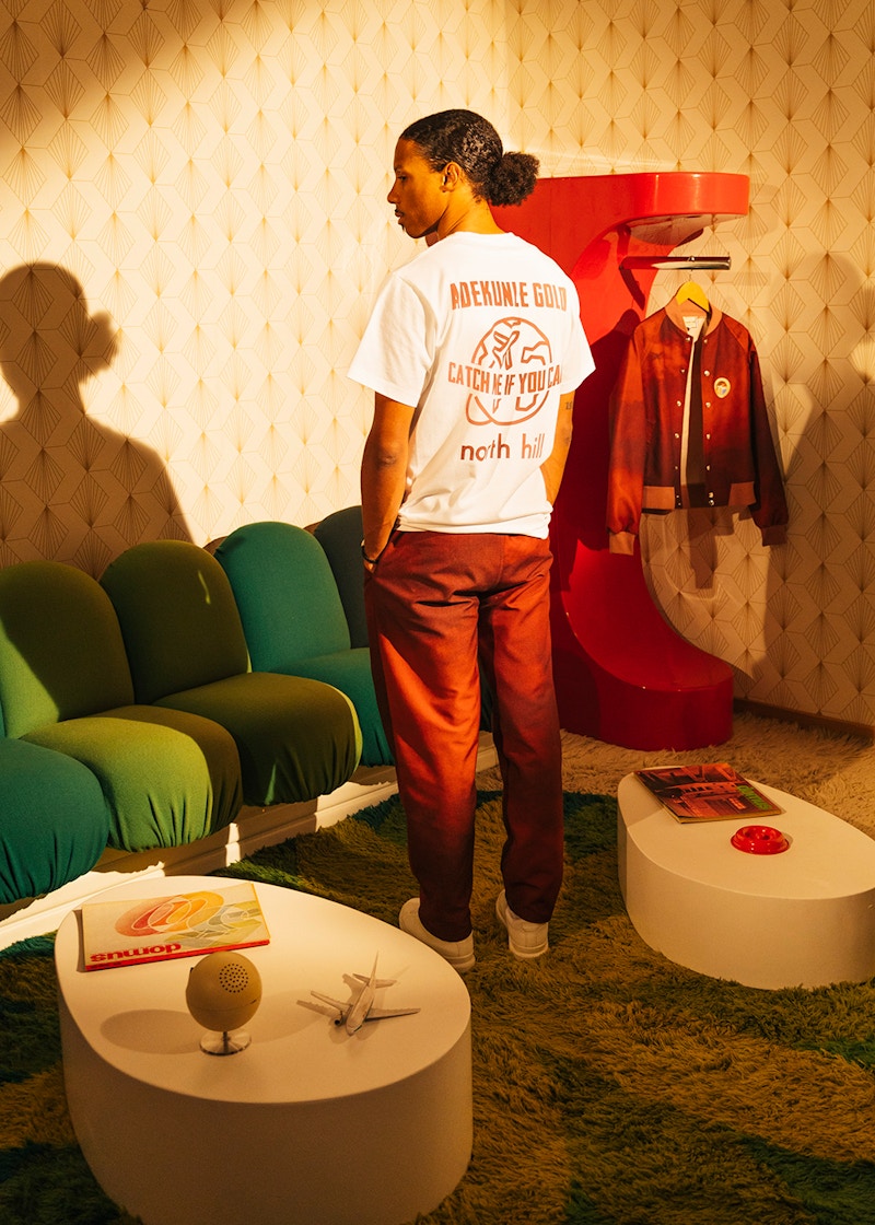 North Hill x Adekunle Gold Catch Me If You Can T-Shirt White
