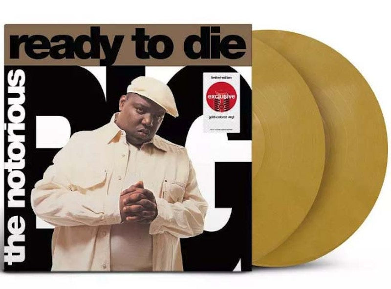 Notorious B.I.G. Ready to Die Target Exclusive 2XLP Vinyl Gold