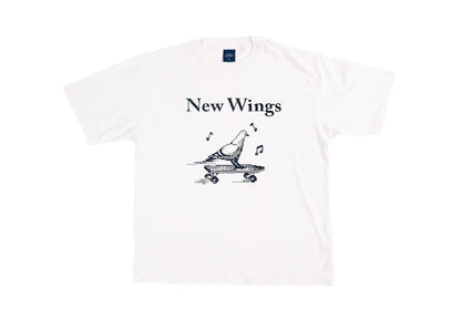 OAM.FACTORY Pigeon T-Shirt Pure White