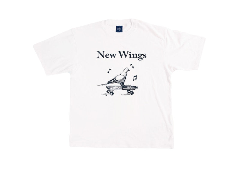 OAM.FACTORY Pigeon T-Shirt Pure White