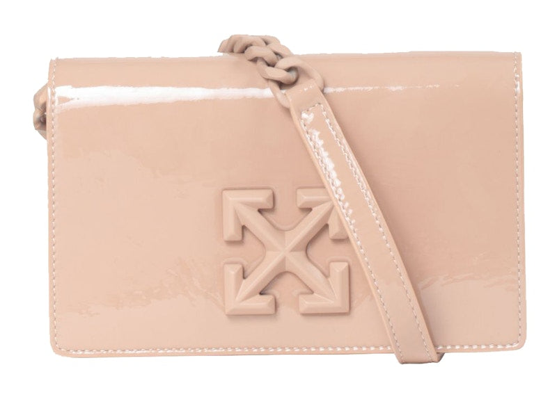 OFF-WHITE 0.5 Jitney Bag Nude