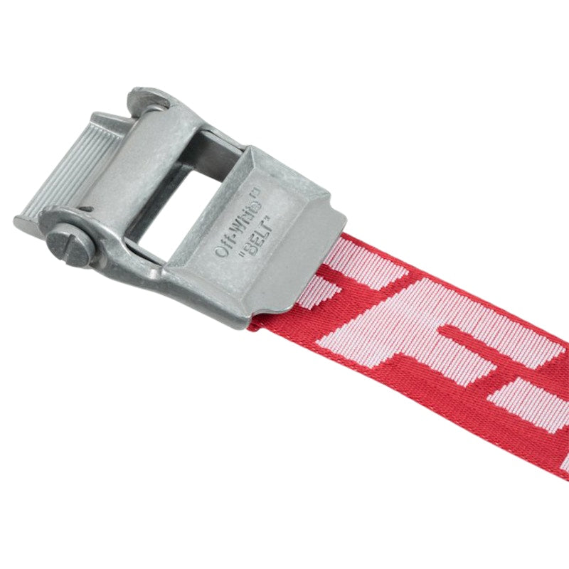 OFF-WHITE 2.0 Industrial Belt Red/White