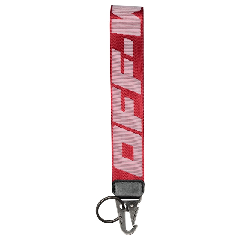 OFF-WHITE 2.0 Industrial Keychain Red/White