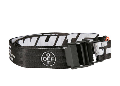 OFF-WHITE 2.0 Industrial Long Belt Black White