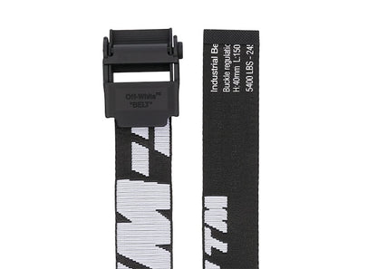 OFF-WHITE 2.0 Industrial Short Belt Black White