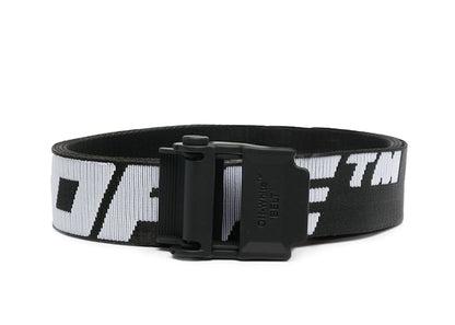 OFF-WHITE 2.0 Industrial Short Belt Black White