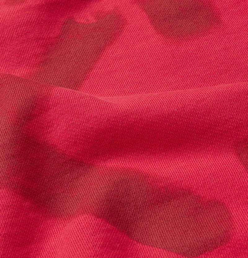 OFF-WHITE 23' Print Sweatshirt Tonal Red