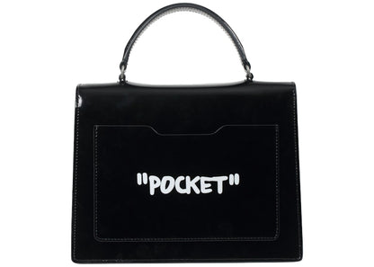 OFF-WHITE 2.8 Jitney Bag "NOT FOR SALE" White/Black