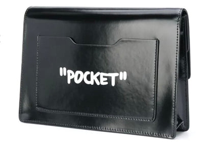 OFF-WHITE 1.0 Jitney Bag "NOT FOR SALE" Black/White