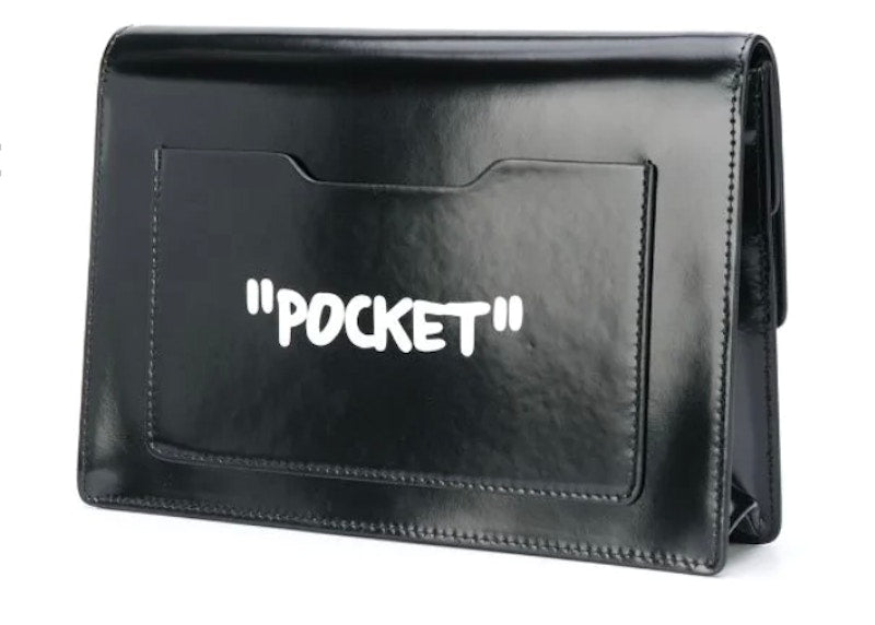 OFF-WHITE 1.0 Jitney Bag "NOT FOR SALE" Black/White