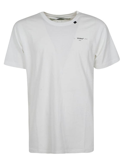 OFF-WHITE Abstract Arrows Embroidered T-shirt White/Black