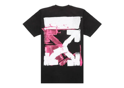 OFF-WHITE Acrylic Arrow Logo Print T-Shirt Black