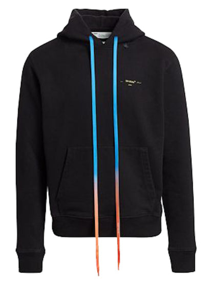 OFF-WHITE Acrylic Arrows Hoodie Black/Yellow