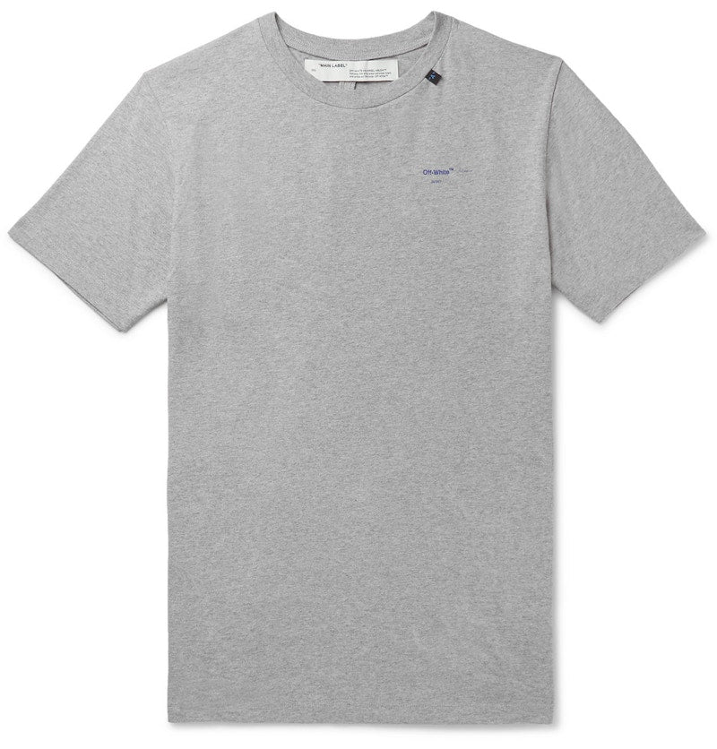 OFF-WHITE Acrylic Arrows S/S T-shirt Grey/Blue