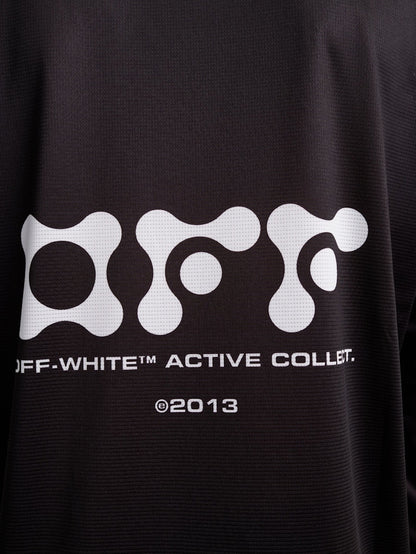 OFF-WHITE Active Diag L/S T-shirt Black/White