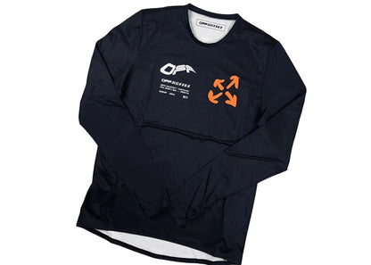 OFF-WHITE Active L/S Thumb Loop T-shirt Black