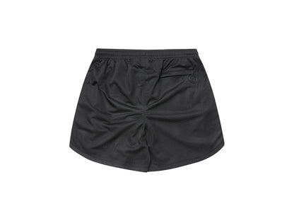 OFF-WHITE Airport Tape Mesh Shorts Black/Multicolor