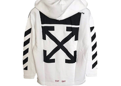OFF-WHITE Annunciation Hoodie White