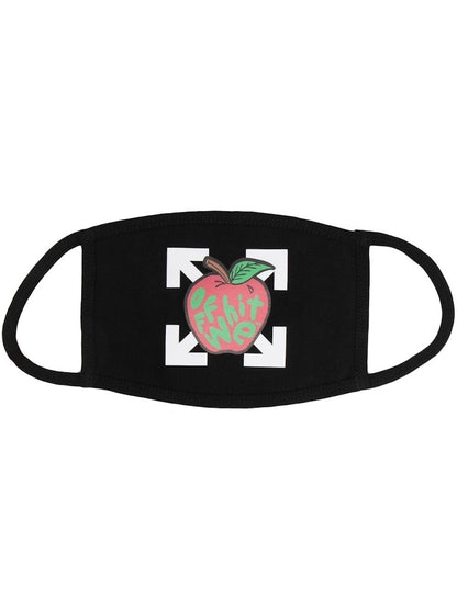 OFF-WHITE Apple Arrow Face Mask Black