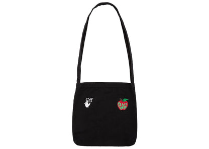 OFF-WHITE Apple Shoulder Bag Black