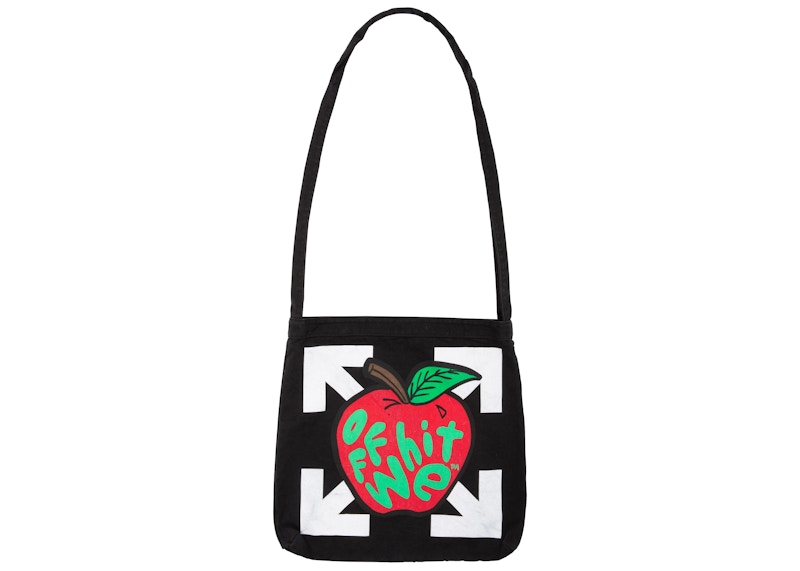 OFF-WHITE Apple Shoulder Bag Black