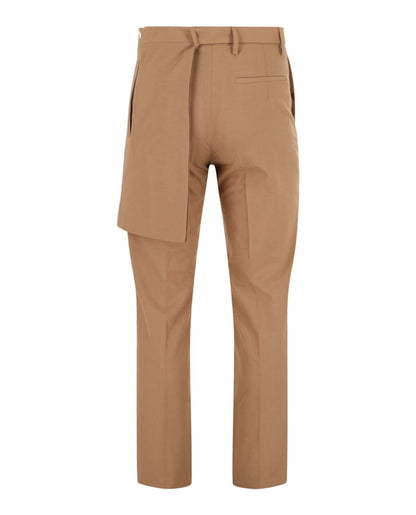 OFF-WHITE Apron Slim Pant Beige