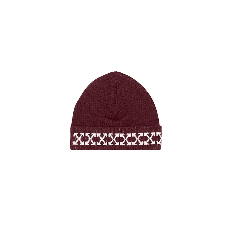 OFF-WHITE Arrow Beanie Bordeaux