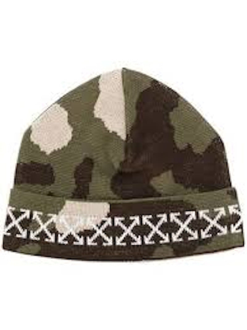OFF-WHITE Arrow Beanie Camo