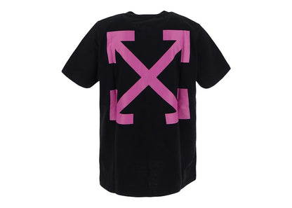 OFF-WHITE Arrow Caravaggio St Fran Slim Tee Black/Multi