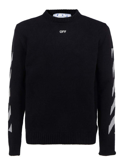OFF-WHITE Arrow Crewneck Black