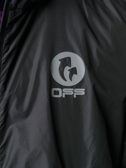 OFF-WHITE Arrow Logo Windbreaker Jacket Black