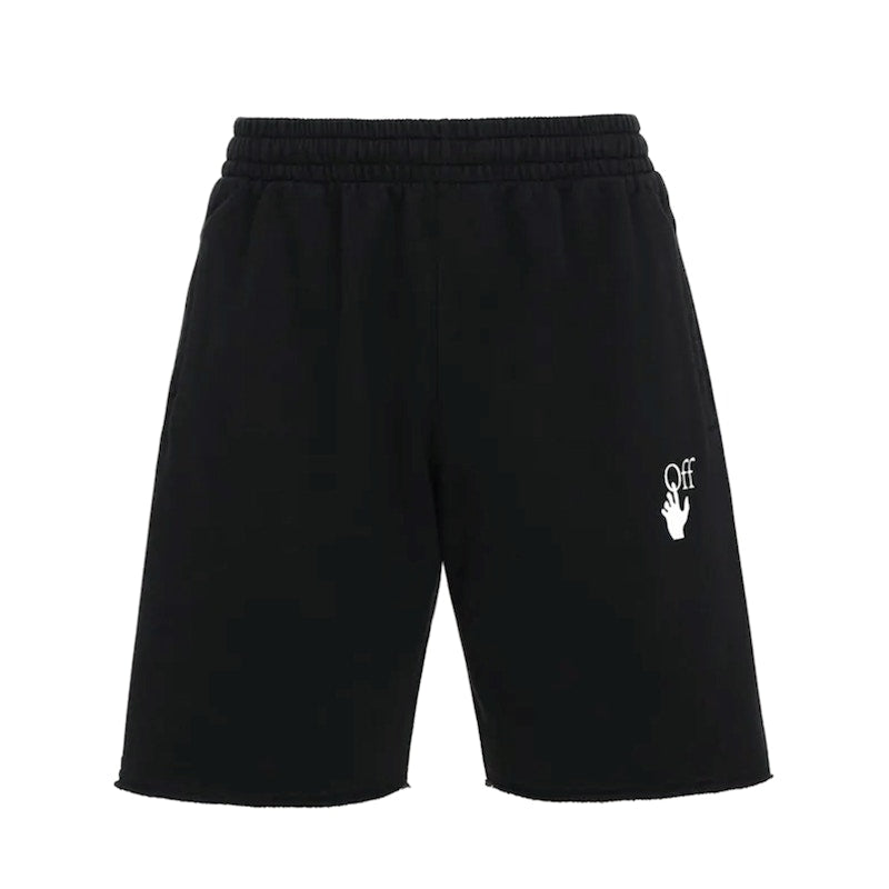 OFF-WHITE Arrow Marker Print Jersey Sweat Pants Black Pink